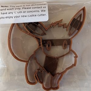 Pokemon Eevee Cookie Cutter